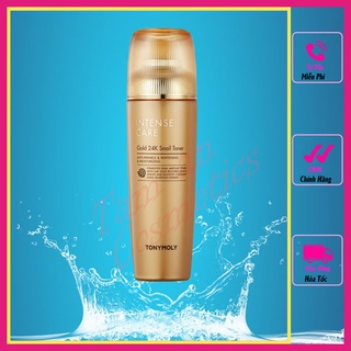 Nước hoa hồng ốc sên vàng 24k Tonymoly Intense Care Gold 24k Snail Toner 140ml
