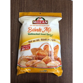 Bột mì làm bánh mì số 13 meizan - gói 1kg