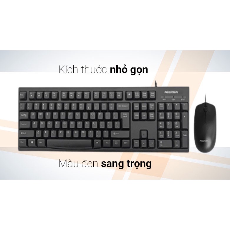 Combo bàn phím và chuột Newmen T007 - Hàng chính hãng