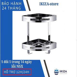 Kệ góc nhà tắm 2 tầng, kệ góc 2 tầng đa năng inox sus 304 giá tốt