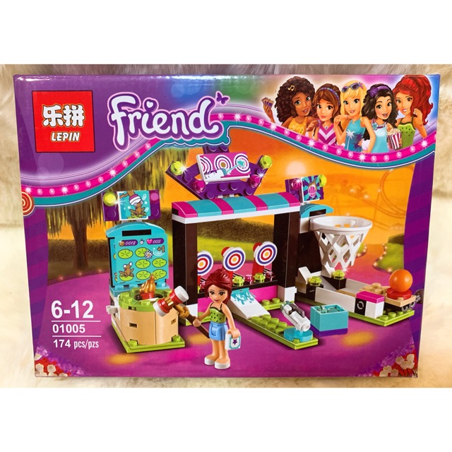 FRIENDS_LEGO friend khu VUI CHƠI GIẢI TRÍ hiện đại ( 174 mảnh)