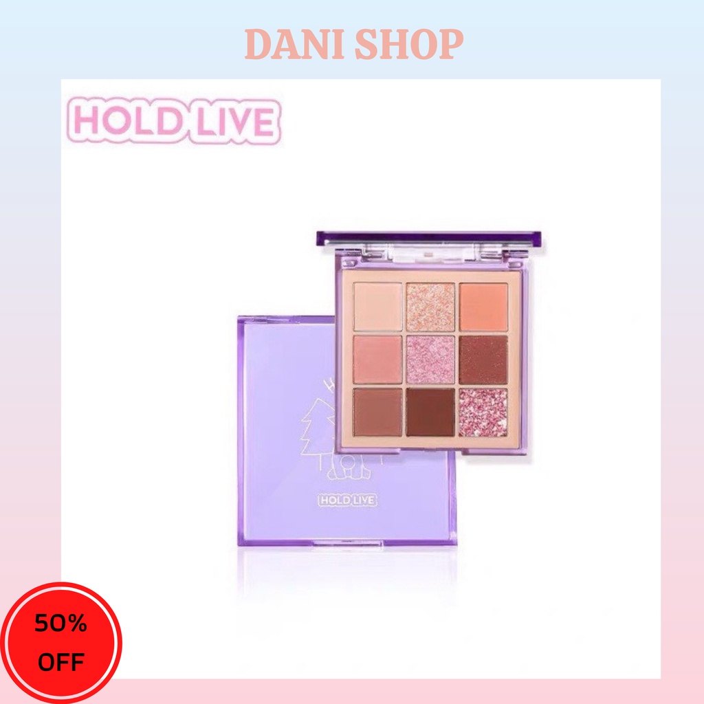 Phấn Mắt Hold Live Mịn Lì Sương Khói Maddie Bear Mist Eyeshadow Palette 3 Màu 10.5g HL469 Nội Địa Trung