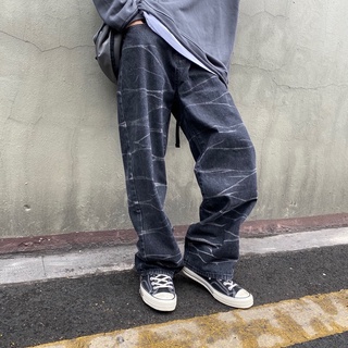 Quần jeans nam nữ hoạ tiết q0106 by coccach