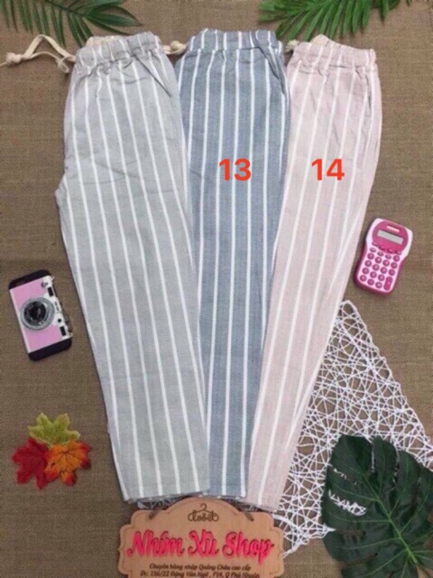 [Mã FAMAYWA giảm 10K đơn 50K] QUẦN BAGGY THUN KẺ SỌC- CARO [HÌNH THẬT] [FREESHIP] | BigBuy360 - bigbuy360.vn