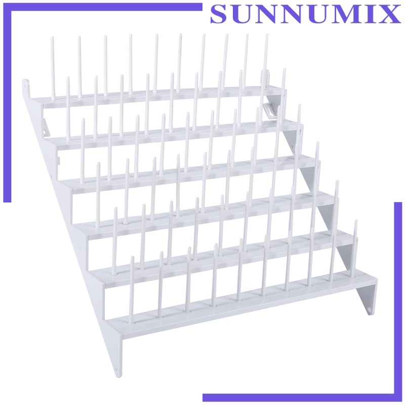 [SUNNIMIX]Sewing Thread Rack Needlework 60 Spool Holder Organizer Stand