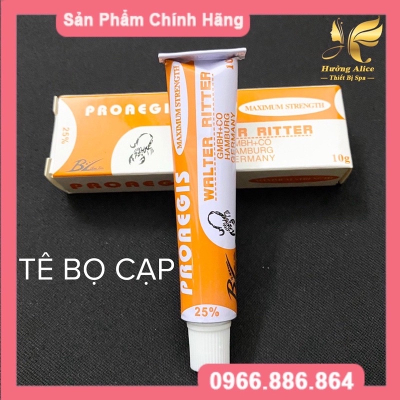Tuýp kem để đốt mụn thịt, mụn ruồi màu vàng, dành cho spa và tmv