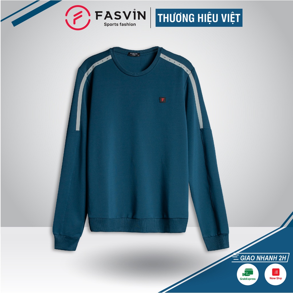 Áo nỉ thể thao nam Fasvin AD19801.HN vải dầy dặn mềm mại co giãn thoải mái