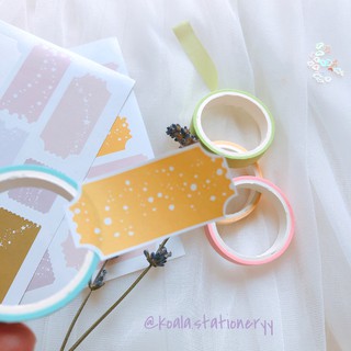 Bullet Journal Sticker - Note trang trí hình vé