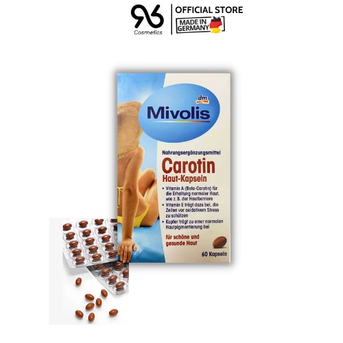 Viên chống nắng giảm sạm nám, giúp da mềm mại, giảm nếp nhăn và lão hóa da nội địa Đức | BigBuy360 - bigbuy360.vn