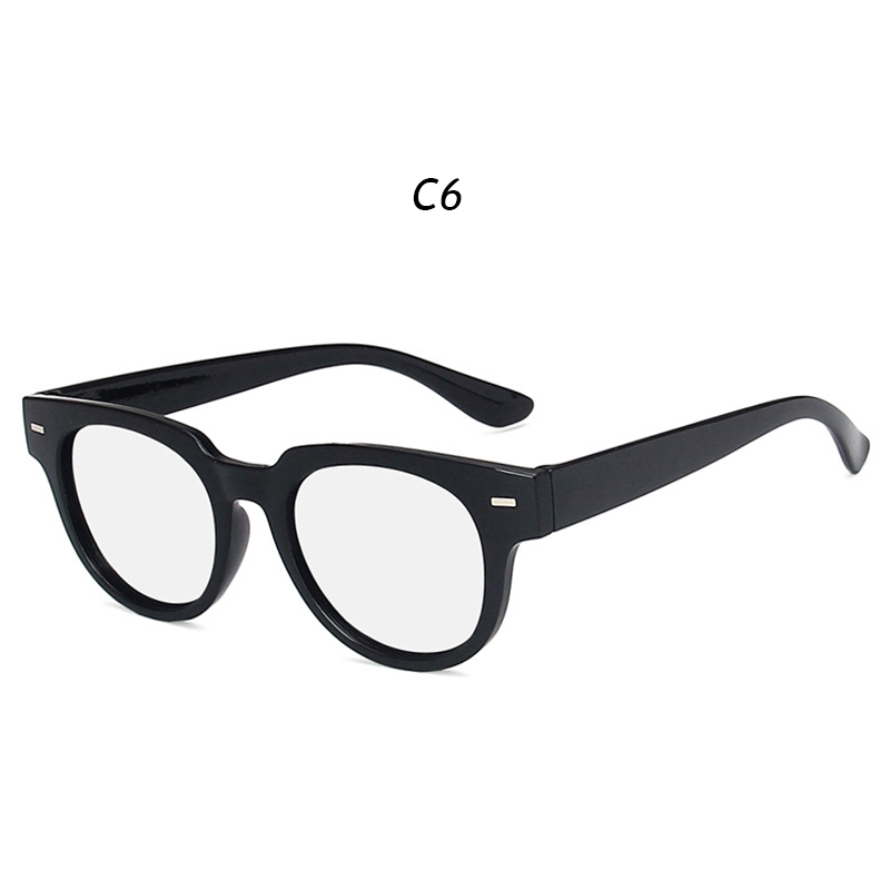 Kính Mát Gọng Tròn Chống Ánh Sáng Xanh Phong Cách Hàn Quốc Cho Nữ