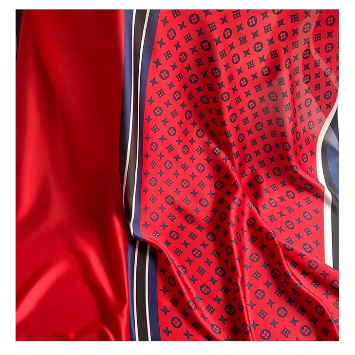 Khăn choàng lụa cao cấp đa năng size 90x180cm