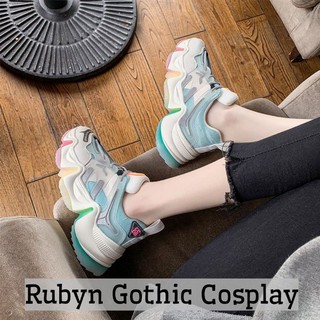 [CÓ SẴN] 🔥 Giày Sneaker Mix Màu Rainbow siêu cute 🔥