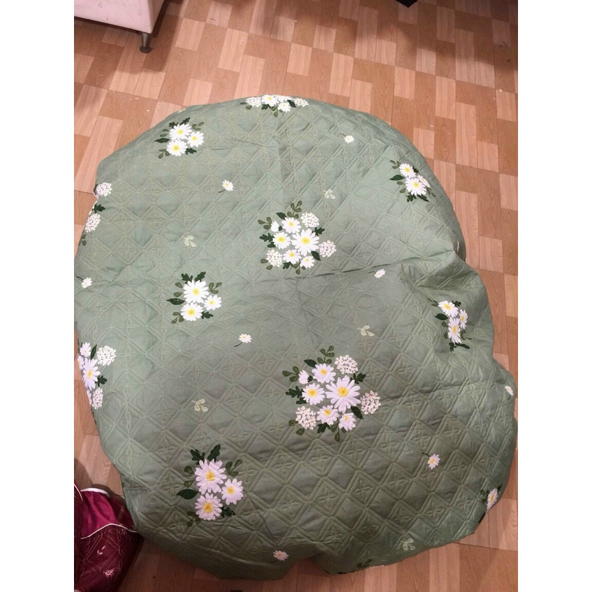 Ga giường bo chun chần bông 3 lớp poly cotton dầy dặn mẫu mã đa dạng, ga trải giường nhiều kích thước