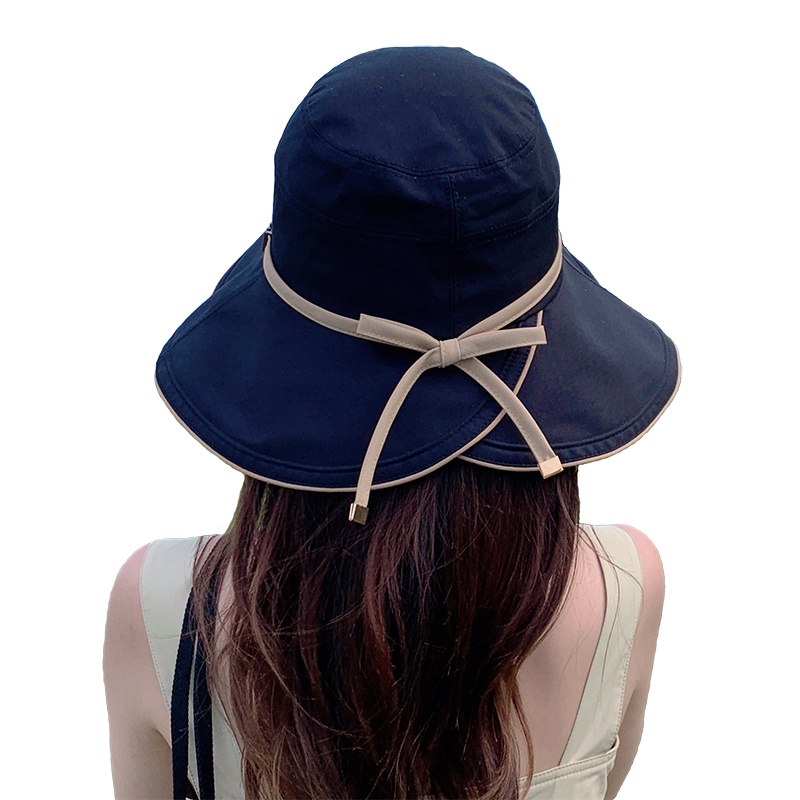 Nón Bucket Chống Nắng Vành Rộng Phong Cách Nhật Bản Thời Trang Mùa Hè Cho Nữ