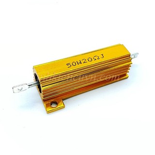 Điện trở nhôm 50w 20r 5% rx24 50w20r