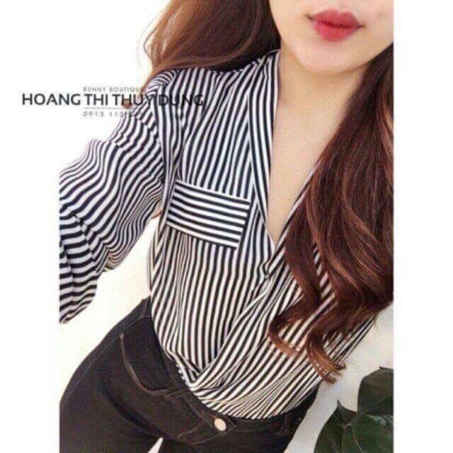 Áo sơ mi cổ vest