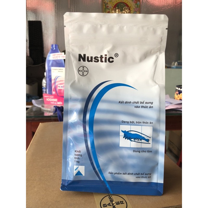 Kết dính bổ sung vào thức ăn -nustic bayer- gói 1kg