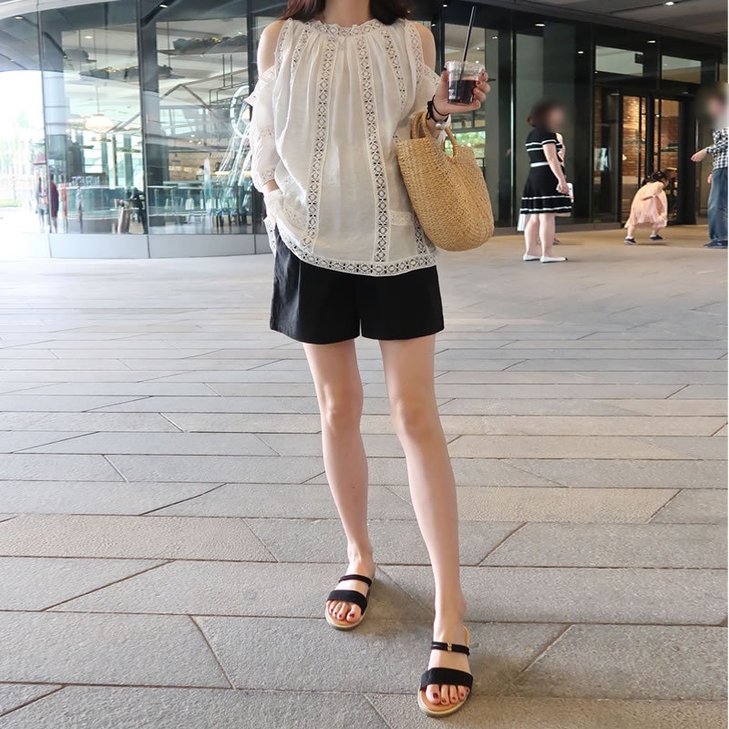 Quần Sooc Bầu Đũi Mát Q320