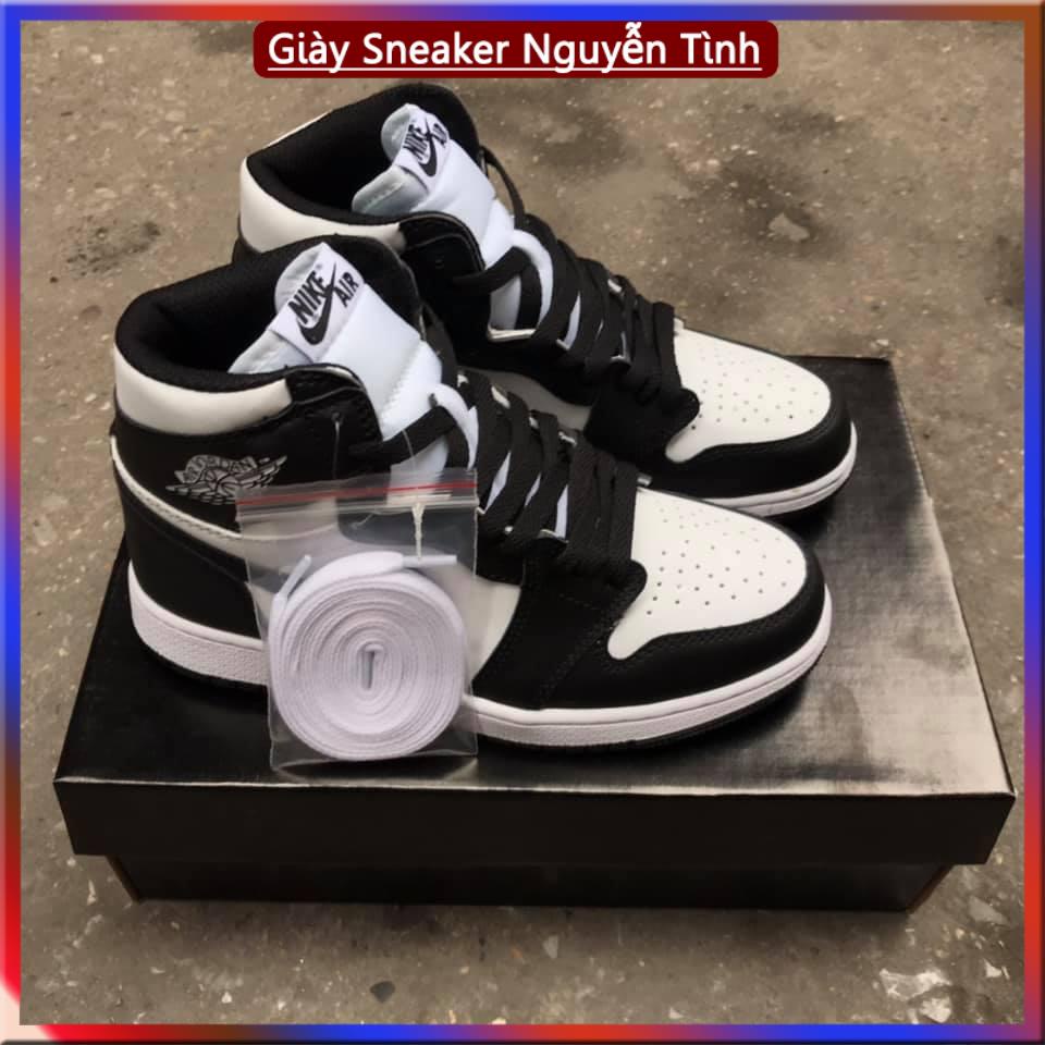 Giày thể thao sneaker Jordan Xám Cao, Giày JD xám cao SMOKE GREY full box bill -sneaker  Nguyễn Tình