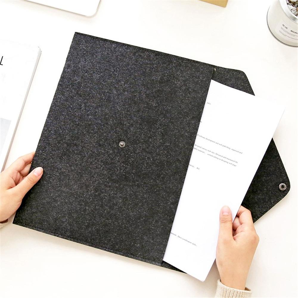 Túi Đựng Hồ Sơ / Ipad Khổ A4 Đơn Giản Sức Chứa Lớn Tiện Dụng