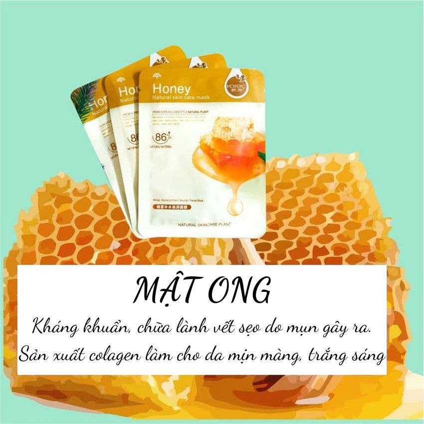 Mặt nạ giấy dưỡng da cấp ẩm trái cây giúp da trắng mịn giảm thâm nám trắng hồng rạng rỡ phù hợp mọi làn da Angola