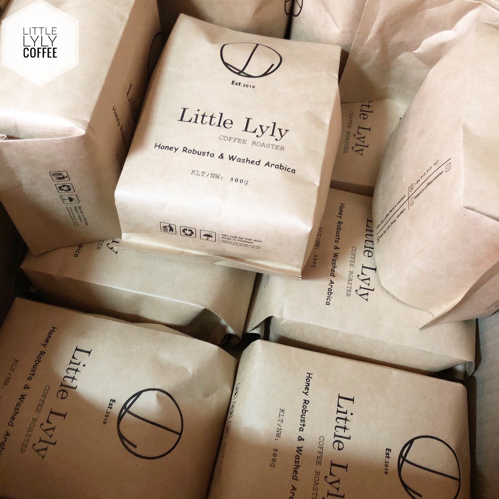Cà Phê Bột Little Lyly Coffee pha phin/cold brew/pha máy dòng hiện đại CÓ VỊ CHUA THANH (Fruity) | BigBuy360 - bigbuy360.vn