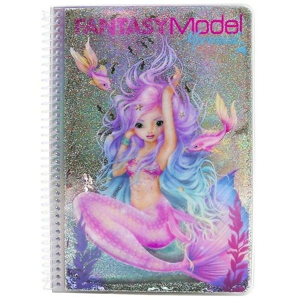 BST sticker thiết kế thời trang Fantasy Model Sticker Book MERMAID TopModel TM410472