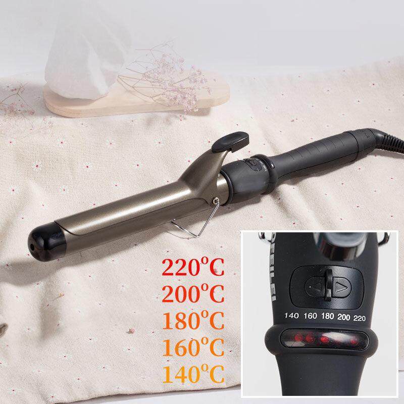 Máy uốn tóc chuyên nghiệp, dụng cụ tạo kiểu chăm sóc tóc Đầu gốm, Máy duỗi tóc uốn thẳng đa năng máy uốn duỗi tóc