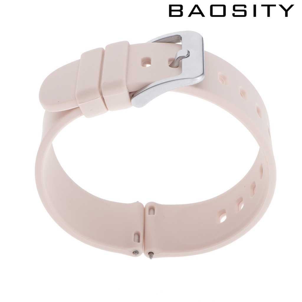 Dây Đeo Thay Thế Chất Liệu Silicon Thiết Kế Sọc Gân Nổi Cho P8