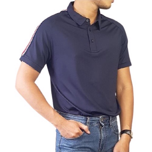 Áo Thun Nam Tay Ngắn | Áo Phông Nam Tay Lỡ Cổ  Đứng Thời Trang Cao Cấp | A02-001 KhacVietShop | BigBuy360 - bigbuy360.vn