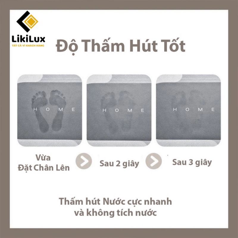 THẢM SILICON SIÊU MỀM THẤM HÚT NƯỚC