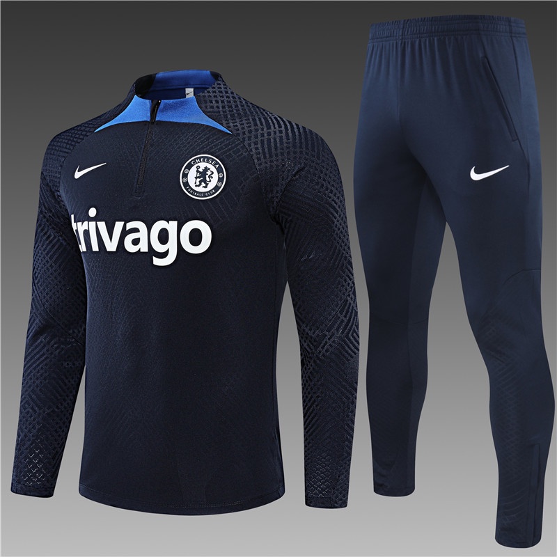 Bộ Đồng Phục Bóng Đá Dài Tay Đội Chelsea Thời Trang Cho Nam