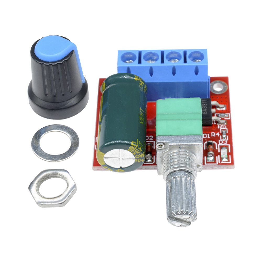 Bộ Điều Chỉnh Tốc Độ Động Cơ Pcbfun 5V-35V 5A 20khz LED PWM DC
