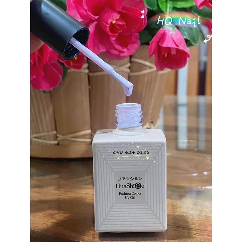 Sơn gel màu tím lavender cực xinh mẫu HOT 2021