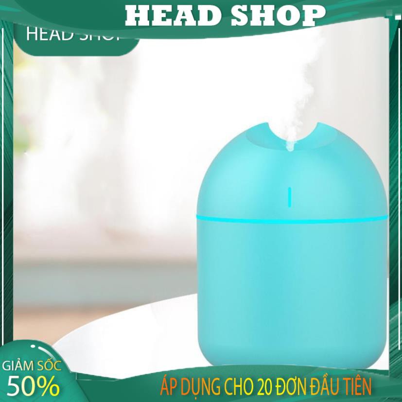 Máy phun sương khuếch tán tinh dầu, phun sương Mini Humdifier 9801 200ml tạo độ ẩm không khí HEAD SHOP