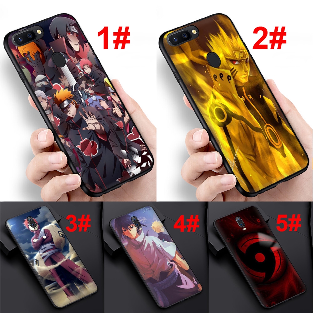 Ốp điện thoại họa tiết Anime Naruto cho OPPO A3S A5 A5S A7 A7X A37 A39 A59 A77 A73 A83 F3 F5 F7 F9