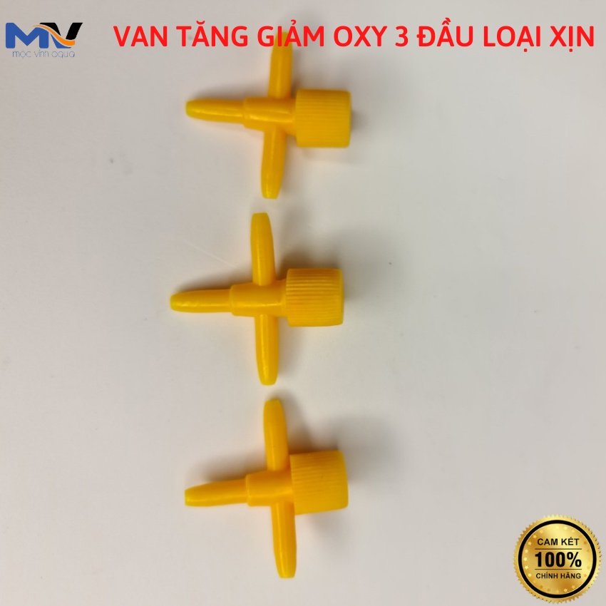 Van tăng giảm chỉnh khí oxy ba ngã loại xịn