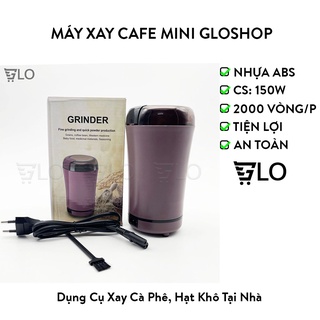 Hình ảnh Máy Xay Cafe Mini Để Bàn, Dụng Cụ Xay Cà Phê, Hạt Khô Tại Nhà Cao Cấp Gloshop