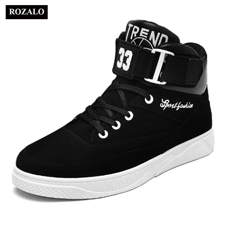 Giày Bốt Nam Rozalo RM2333 Nam Thể Thao Có Đai Cổ | BigBuy360 - bigbuy360.vn