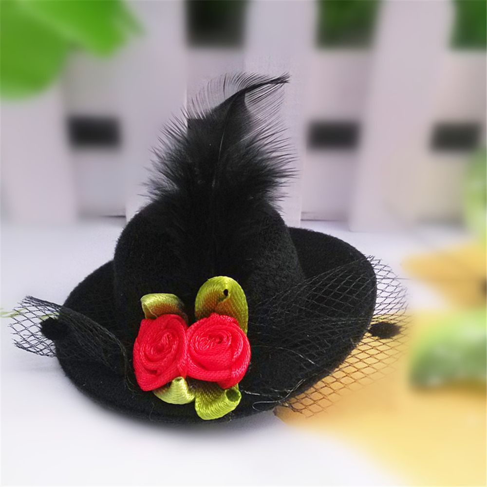 Bộ kẹp tóc hình mũ vành tròn