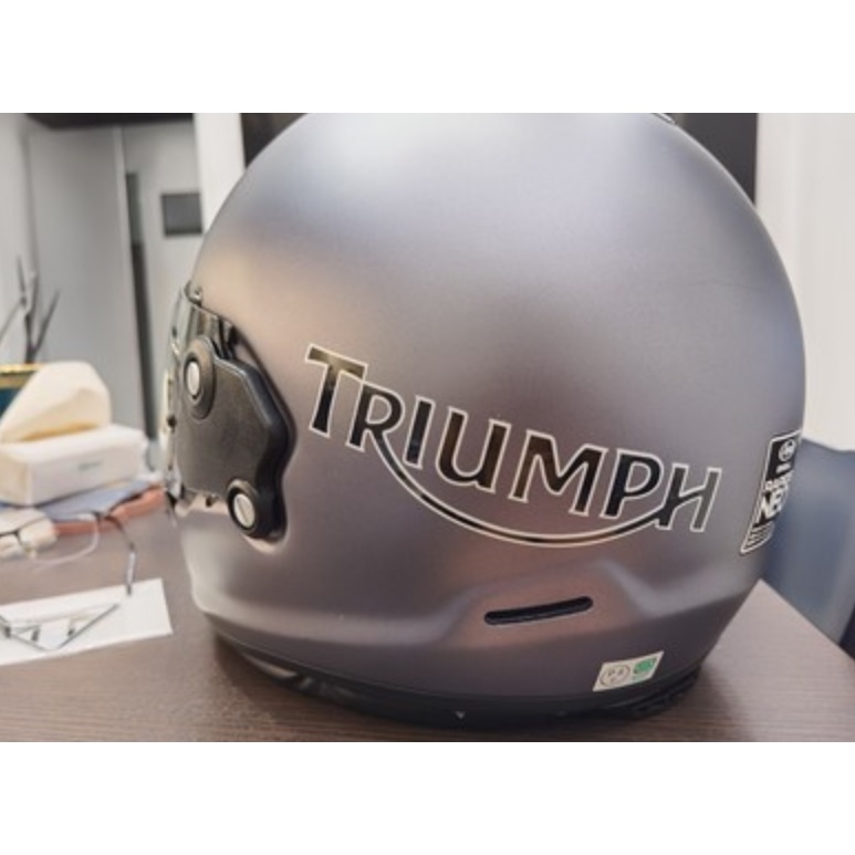 Miếng dán hình biểu tượng Triumph phản quang Tiger Sport 660 850 900gt Trident 660 Street Triple R Speed Triple 1200rs