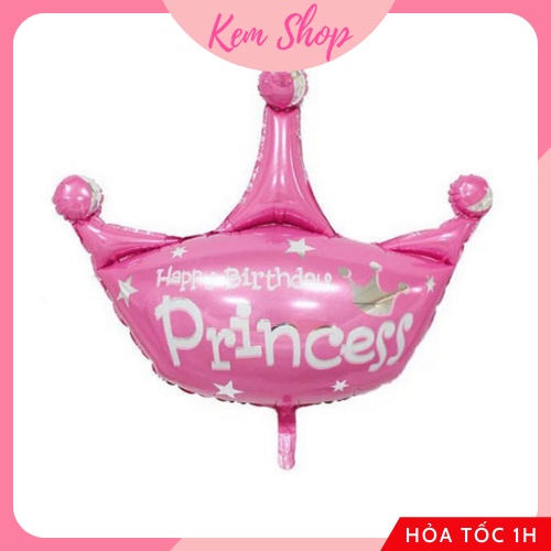 [TẶNG BƠM + BĂNG DÍNH] Set Bóng Trang Trí Sinh Nhật Tông Hồng Đáng Yêu Dễ Thương Cho Bé Gái - K188