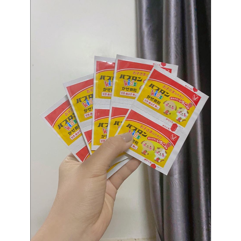 Taisho Cảm Cúm Paburon Kid S  Cho Bé Hàng Nội Địa Nhật