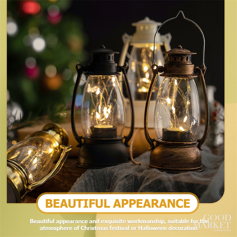 Đèn Dầu Hình Ngựa Một Sừng Phong Cách Cổ Điển Dùng Trang Trí Lễ Halloween