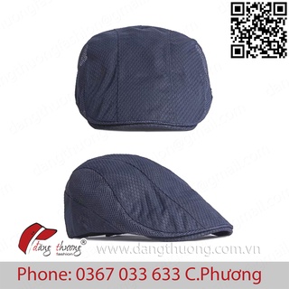 [HÀNG CÓ SẴN] [SHIP HỎA TỐC]  Mũ nón beret lưới thoáng mát mùa hè