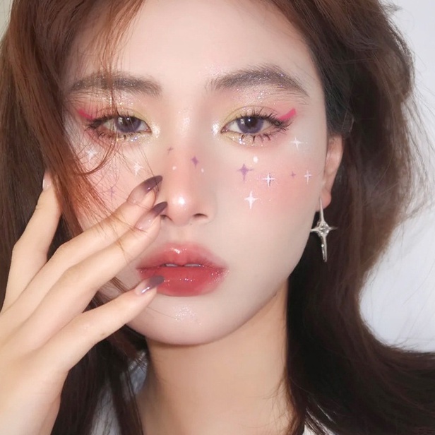 Bút Kẻ Mắt Dạng Lỏng XIXI Chống Thấm Nước Lâu Trôi Không Nhòe Màu Cam / Tím / Hồng / Trắng / Xanh Dương