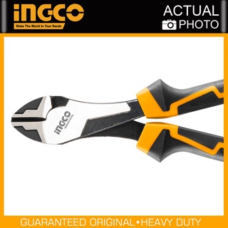 Kềm cắt đầu nặng cao cấp 7 inch /180mm ingco hhhdcp28180 tiết kiệm 30% lực chất liệu thép cr-v đen bóng