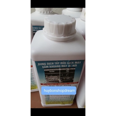 Dung dịch tẩy rửa đầu bò lốc máy
