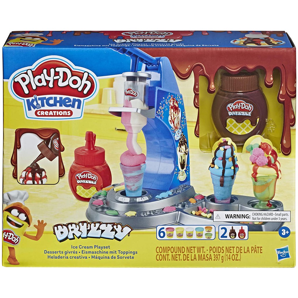 ĐỒ CHƠI PLAYDOH - Máy làm kem thần kì - MÃ SP E6688