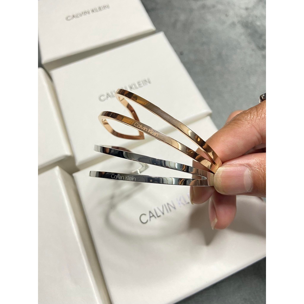 Vòng Tay CK Chính Hãng Ver 2 Thời Trang Thép 316L Không Gỉ Sét Bảo Hành 12 Tháng